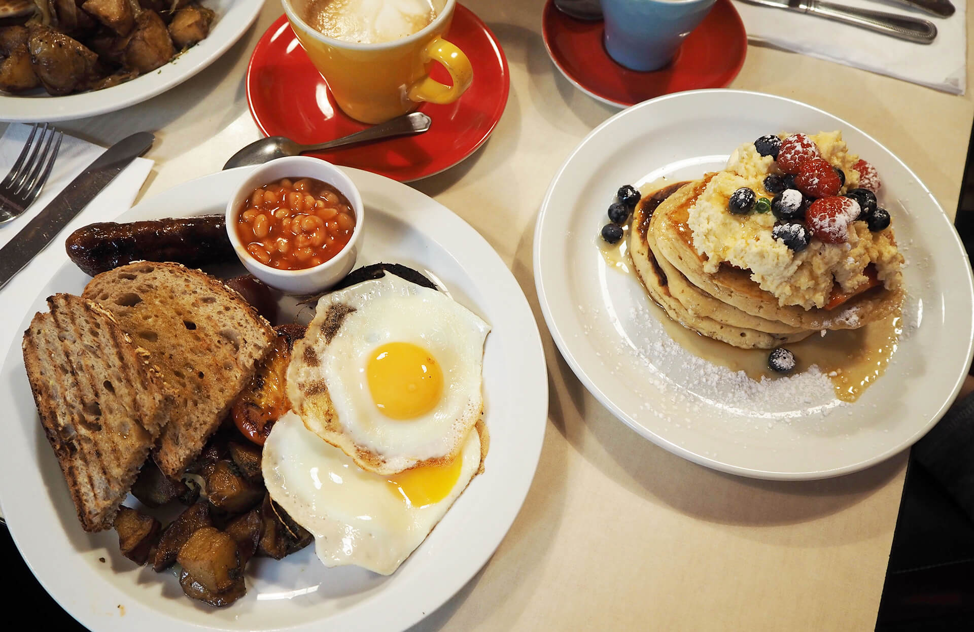Snídaně v Londýně Breakfast Club
